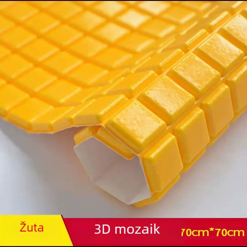 Naljepnica za zid za dnevni boravak i TV pozadinu – vodootporna, jednobojna, moderni minimalistički stil