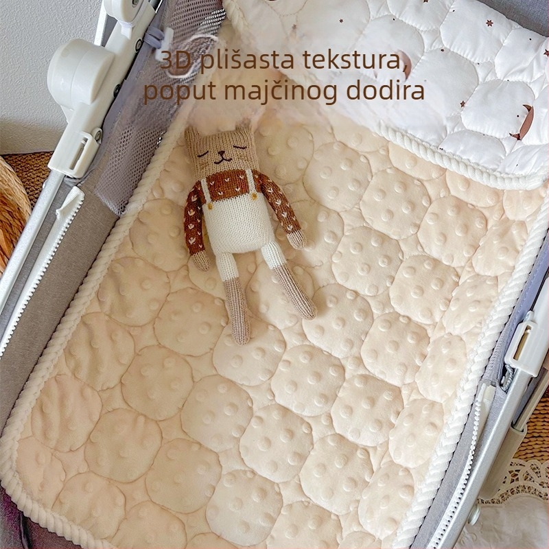 Podloga za kolica – pamuk podloga za bebe 0–1 godina, madrac za pozicioniranje djeteta