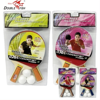 Pisces raketa za stolni tenis A026/A036, dvostrana anti-lepljiva guma, 126A/136A, za treniranje i igru
