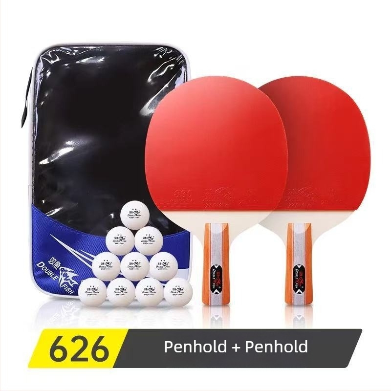 Pisces raketa za stolni tenis A026/A036, dvostrana anti-lepljiva guma, 126A/136A, za treniranje i igru