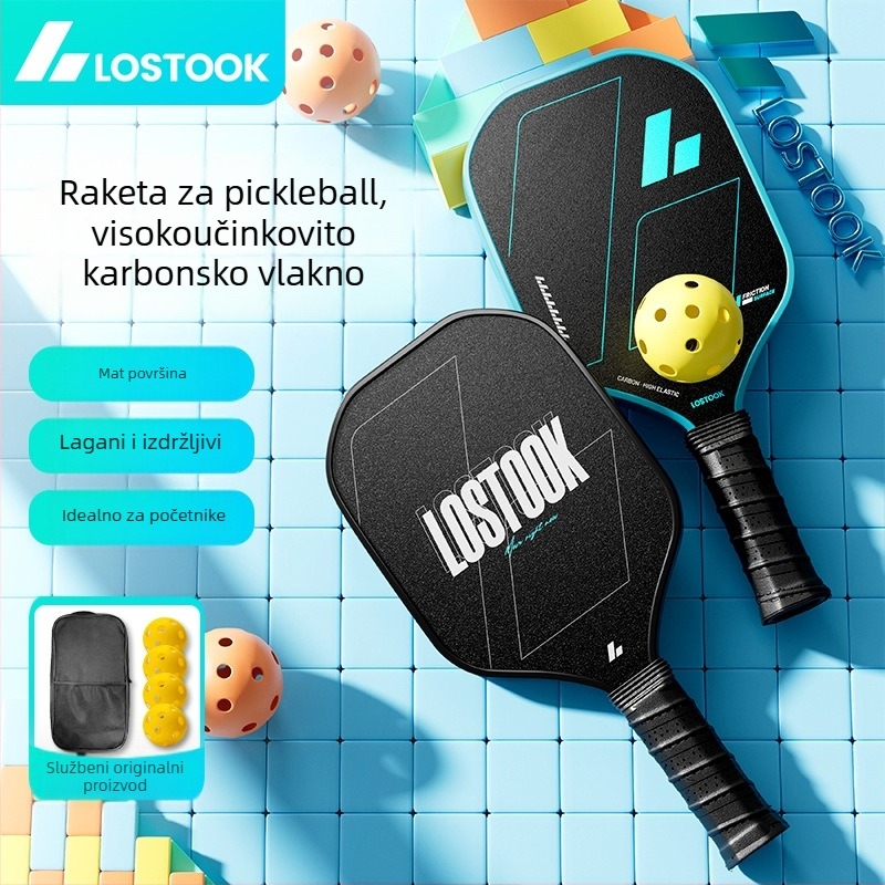 Lostock pickleball raketa za djecu, od staklena vlakna, početnik, 280 g