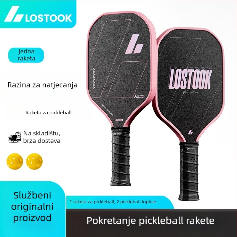 Lostock pickleball raketa za djecu, od staklena vlakna, početnik, 280 g