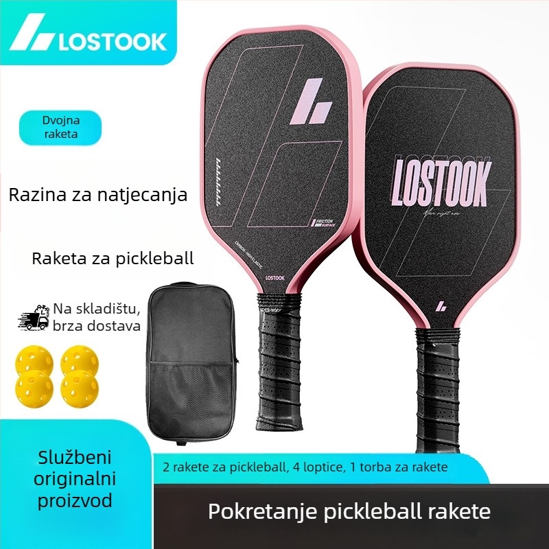 Lostock pickleball raketa za djecu, od staklena vlakna, početnik, 280 g