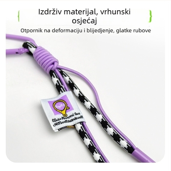 Kljucni lanac za pickleball od PVC-a, Haiyang marka, prilagodljiv, jednokratno pakiranje