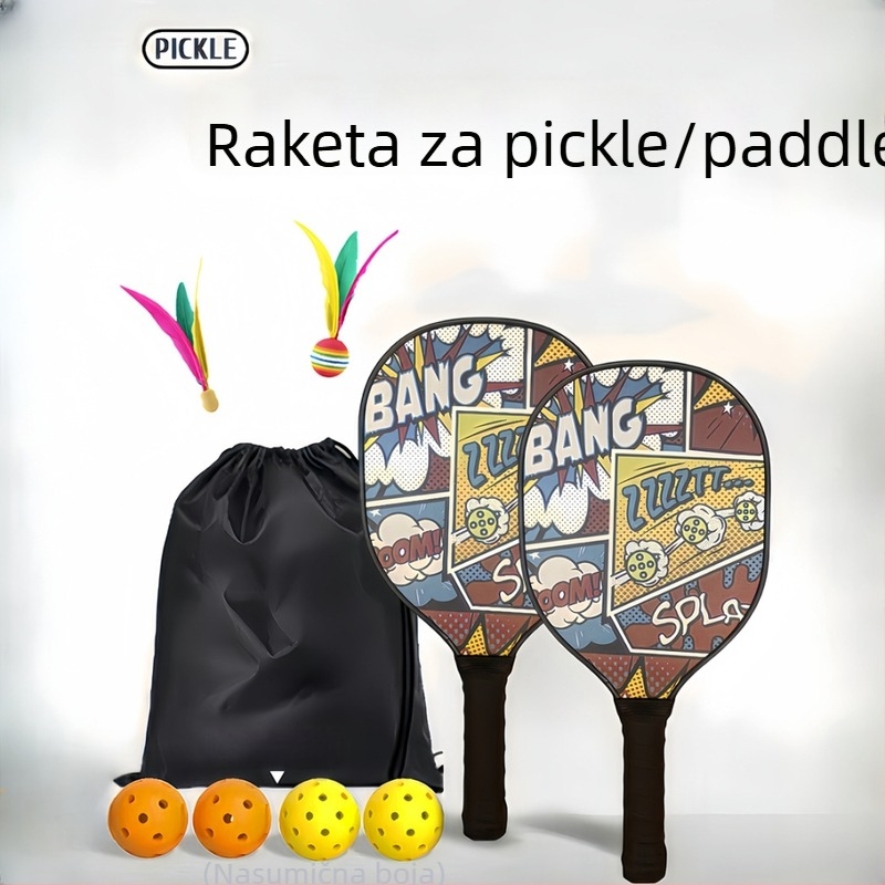 Xili drveni pickleball reket, 220 g
