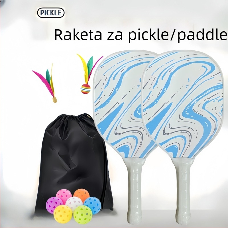 Xili drveni pickleball reket, 220 g