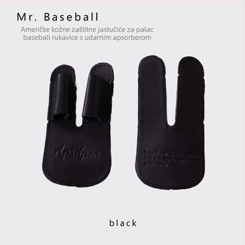 Zaštitni prsten za rukavice za baseball, koža bivola, s logom, prilagodljivo, pogodna za baseball i softball