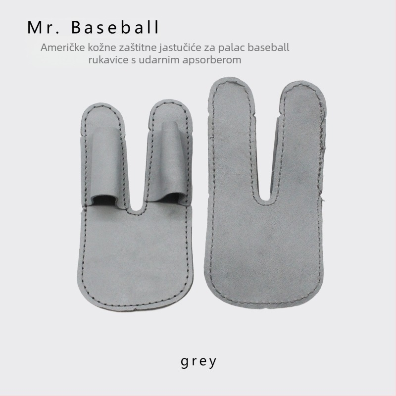 Zaštitni prsten za rukavice za baseball, koža bivola, s logom, prilagodljivo, pogodna za baseball i softball
