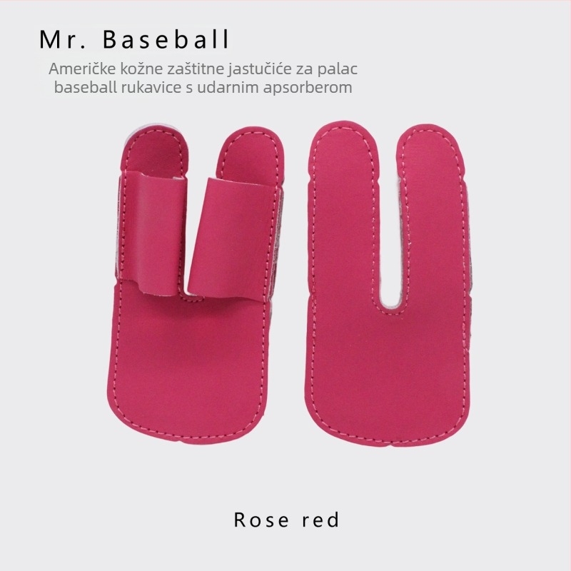Zaštitni prsten za rukavice za baseball, koža bivola, s logom, prilagodljivo, pogodna za baseball i softball