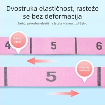 Otpornostni pojas – elastični pojas za rehabilitaciju, jačanje mišića nogu i vježbe za djecu i starije osobe