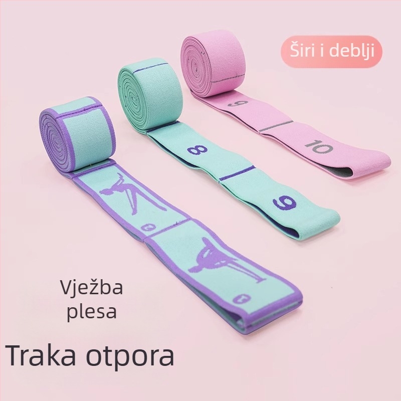 Otpornostni pojas – elastični pojas za rehabilitaciju, jačanje mišića nogu i vježbe za djecu i starije osobe