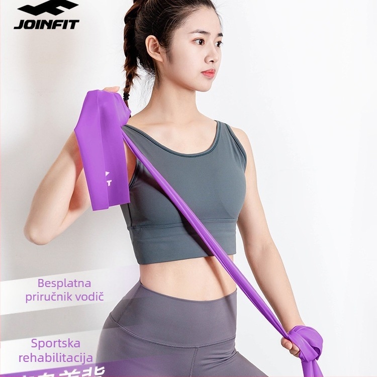 Joinfit Latex Traka za Otpornost za Jogu i Trening Snage – Elastična Traka za Vježbanje i Istezanje