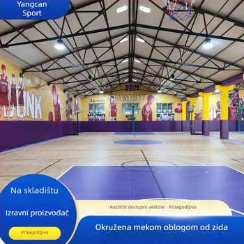 Pozadinska mekana obloga za sportske prostore (Materijal: tkanina mekani omotač; Stil: moderan minimalistički; Uzorak: jednobojan; Obrada i prilagodba: Da; Marka: Yang can)