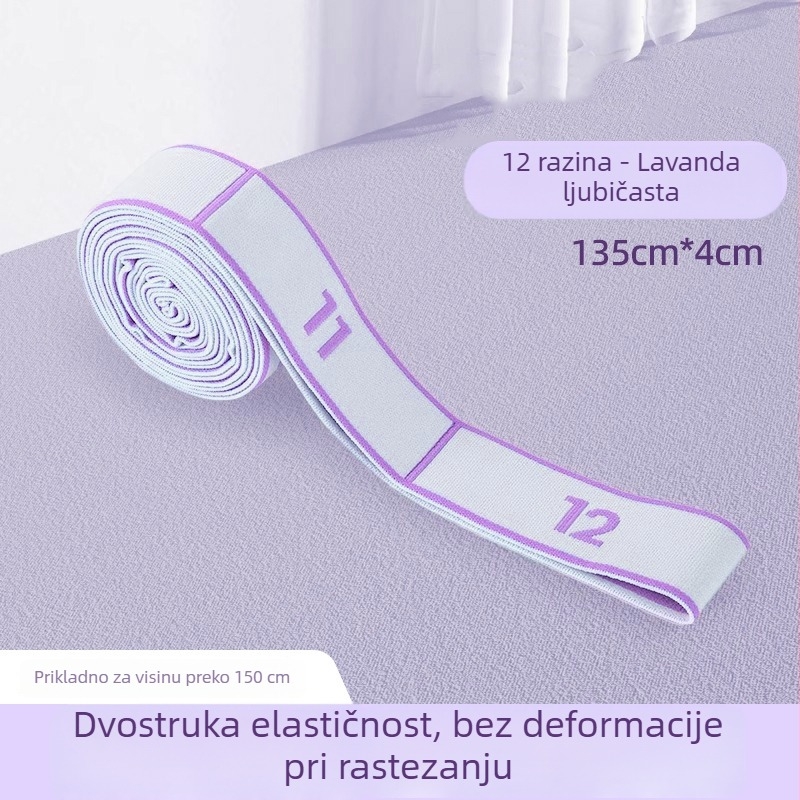 Ovanda dječja baletna elastična traka za trening, 12-segmentni dizajn