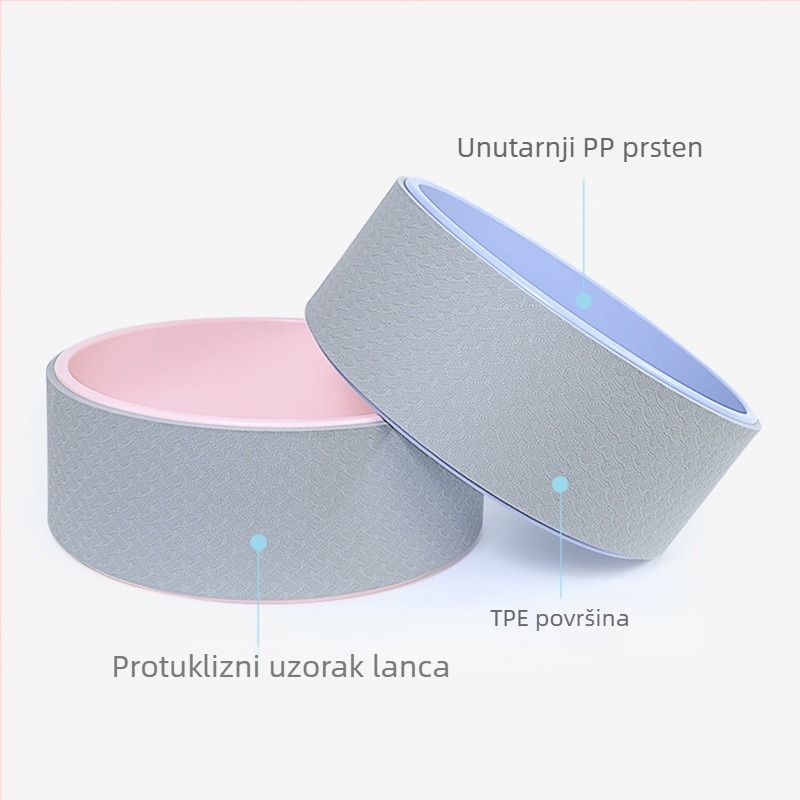 Kotač za jogu Love Pilates – pomagala za jogu, težina 850 g