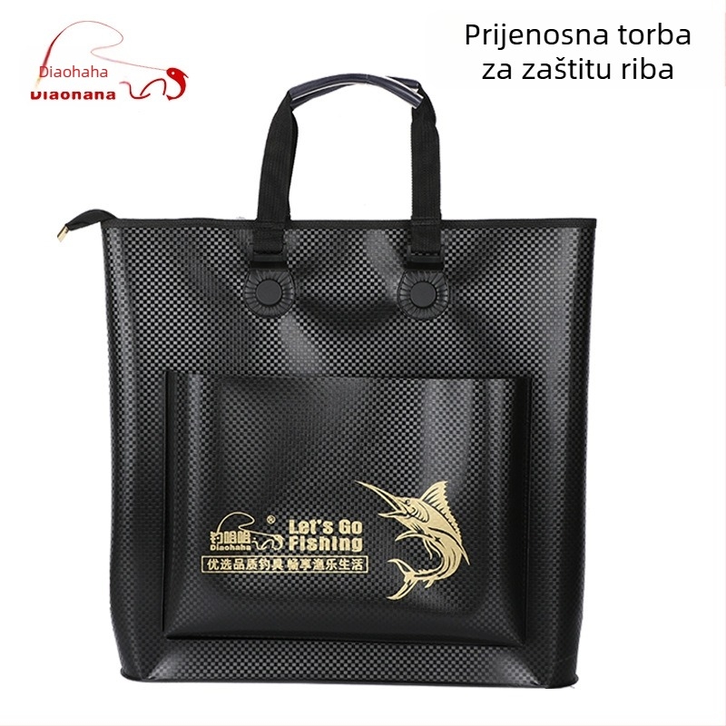 Fishing haha EVA debela torba za zaštitu ribe – višenamjenska prijenosna torba za ribolovnu opremu