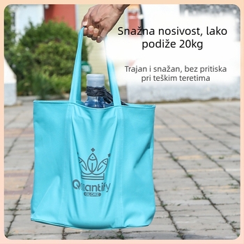 Torba za ribolovnu opremu — platno, vodootporna, sklopiva, prijenosna