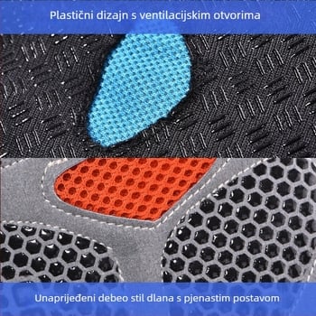 Tab ribarske rukavice za mamce, vodootporne, prozračne, UV zaštita, pet prstiju dizajn