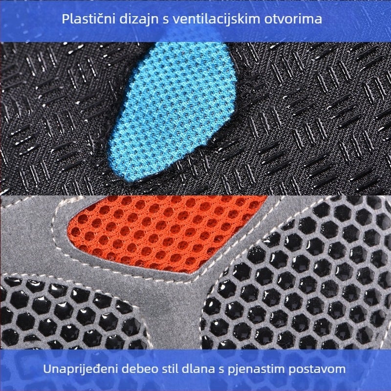 Tab ribarske rukavice za mamce, vodootporne, prozračne, UV zaštita, pet prstiju dizajn