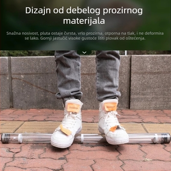 Plivački skladišni tubus za ribolov – prozirni plast, velika kapaciteta, marka Good fishing
