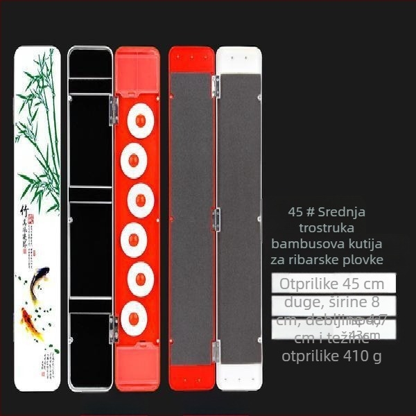 Višefunkcionalna kutija za ribolov – tri u jedan, trostruki slojevi, velika zapremina za najlon