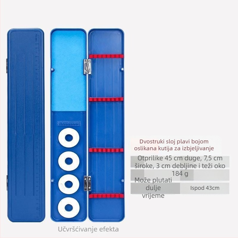 Višefunkcionalna kutija za ribolov – tri u jedan, trostruki slojevi, velika zapremina za najlon