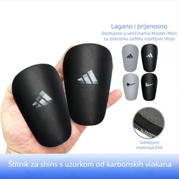 Šin zaštitnici goljenice za nogomet - plastični štitnici goljenice, za djecu i odrasle, trening (Materijal: plastika; Kategorija: Štin zaštitnici; Primjena: nogomet; Primjenjivi scenariji: nogomet; Bez prilagodbe)