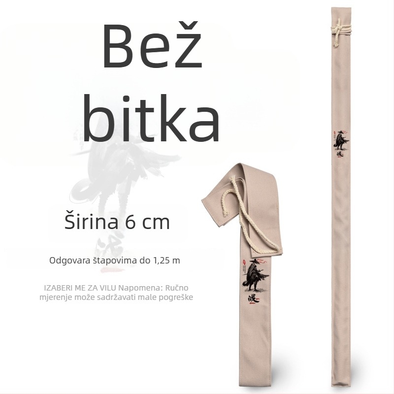 Platnena torba za ribolovni štap, duljine 1,3 m, neelastična zaštitna torba