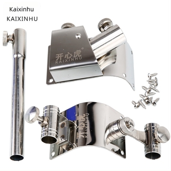 Nerđajući čelični fiksni kut ribolov – trodijelni set dodataka s nosačem za štapove, pladnjem za mamce i nosačem za kišobran | Happy Tiger