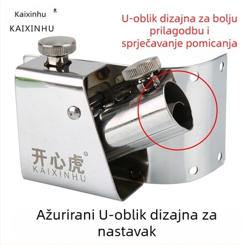 Nerđajući čelični fiksni kut ribolov – trodijelni set dodataka s nosačem za štapove, pladnjem za mamce i nosačem za kišobran | Happy Tiger