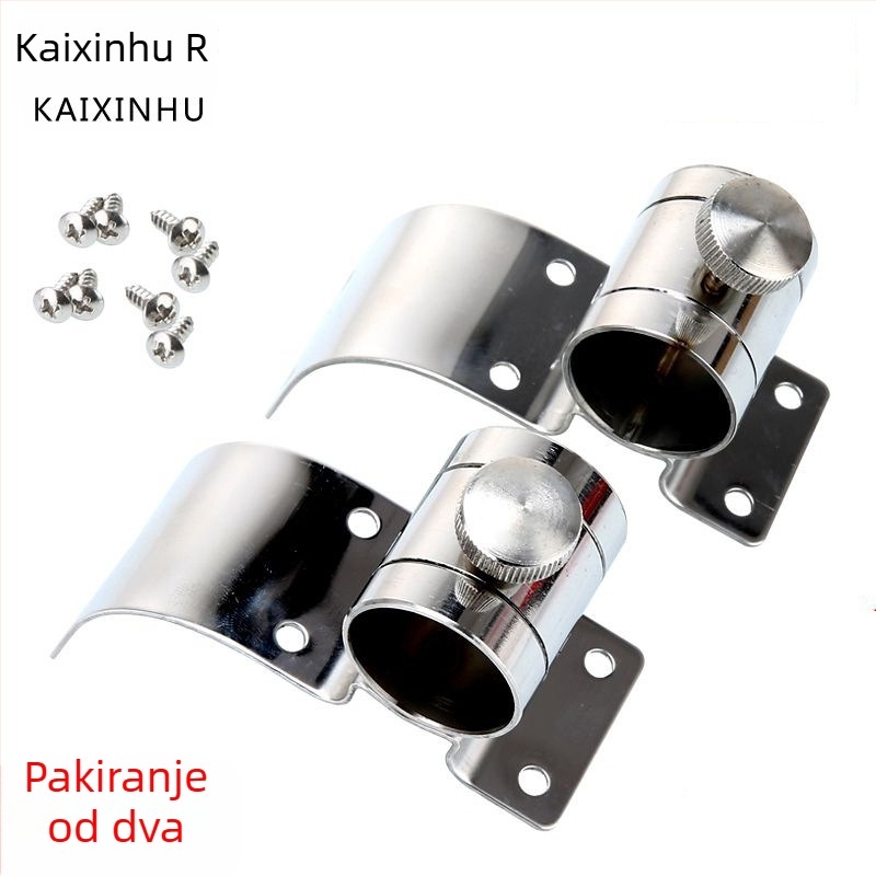 Nerđajući čelični fiksni kut ribolov – trodijelni set dodataka s nosačem za štapove, pladnjem za mamce i nosačem za kišobran | Happy Tiger