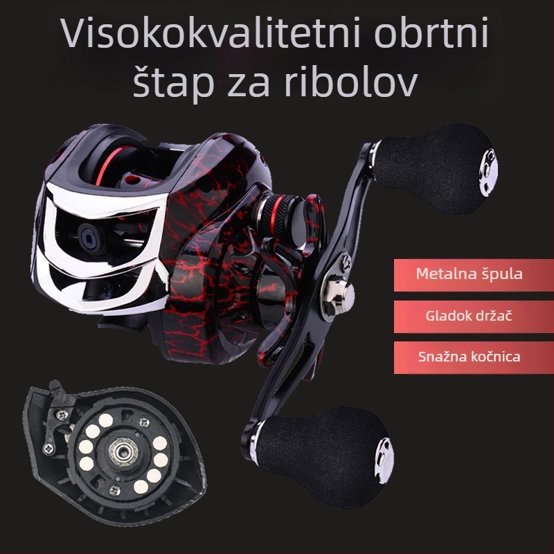 Golden Gun King Waterdrop mulineta za bacanje, dugi dometi, kompatibilna s mikro mamcima
