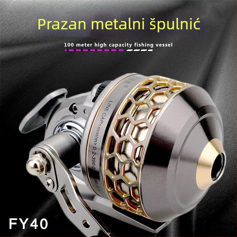 Spinning kolut za ribolov — model FY40, metalna konstrukcija, Peak Whisperer