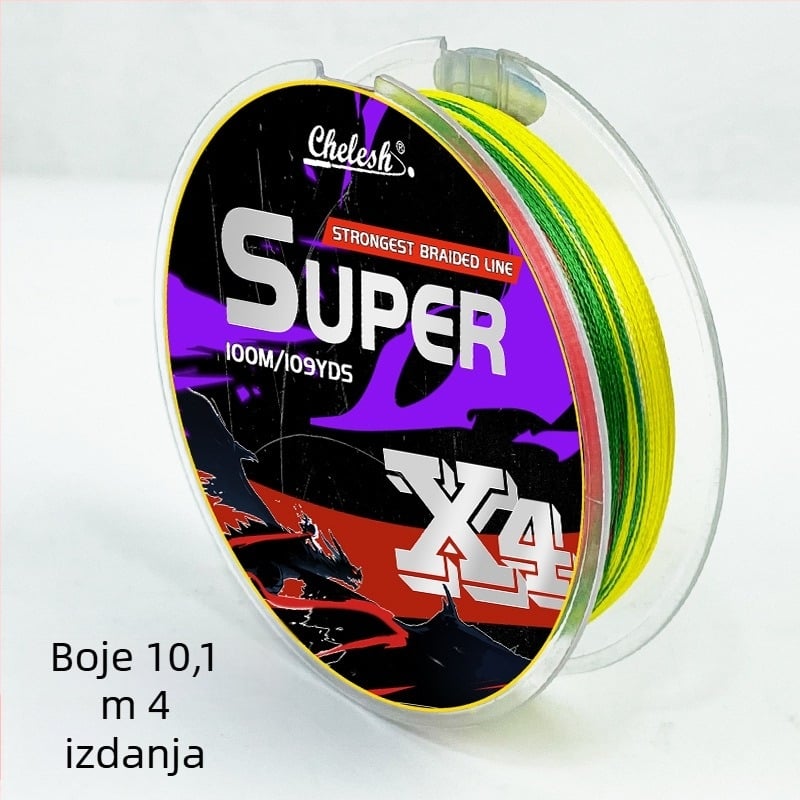 Shihe PE glavna ribolovna linija, 0.8# snaga, duljina 100000 m