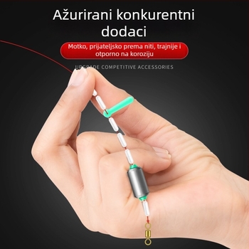 Set podlini za ribolov s povezanom glavnom linijom, najlon linija za šarana, izuzetno jaka napetost