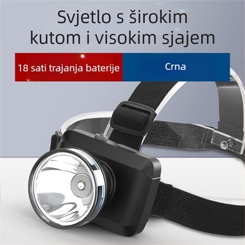 LED punjiva čelna svjetiljka za vanjsku upotrebu – domet 100–200 m, trajanje osvjetljenja 5–9 h