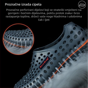 Muške sandale s gumom na potplatu - EVA gornji dio, prozračne, protuklizne, otporne na habanje