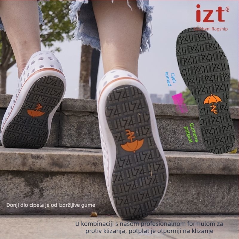 Muške sandale s gumom na potplatu - EVA gornji dio, prozračne, protuklizne, otporne na habanje