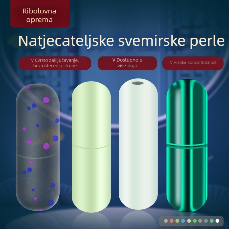 Silikonske perle protiv zaplitanja za ribolov, ojačane za natjecanje