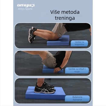 Podloga za bench press s bućicama — EVA, 8 mm, joga podloga za prsa i jezgru