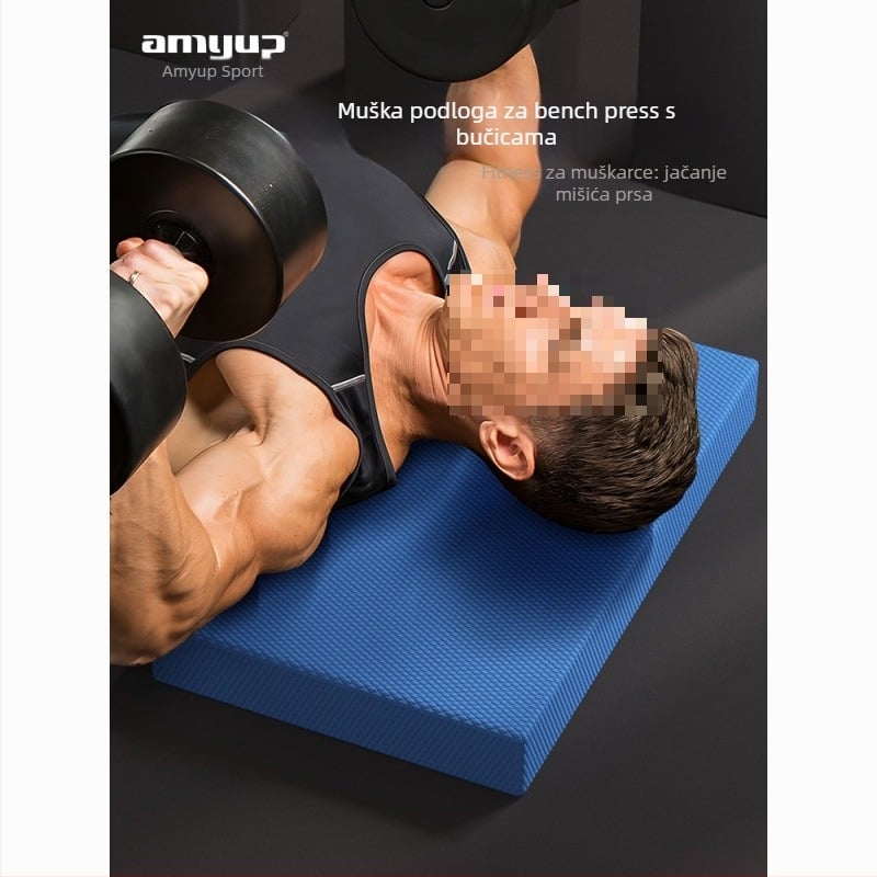 Podloga za bench press s bućicama — EVA, 8 mm, joga podloga za prsa i jezgru