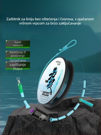 Aohu najlonska glavna linija – 400 kom., s pakiranjem, izvrsna snaga