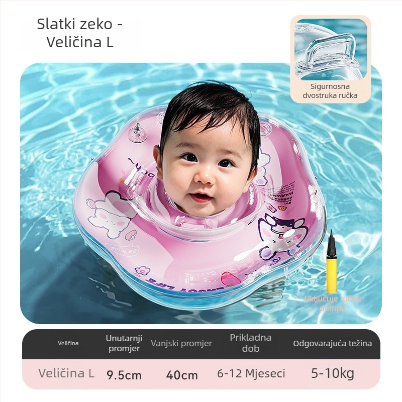 Dječji plivački prsten za kupanje – ekološki PVC, za djecu, namijenjen plivanju