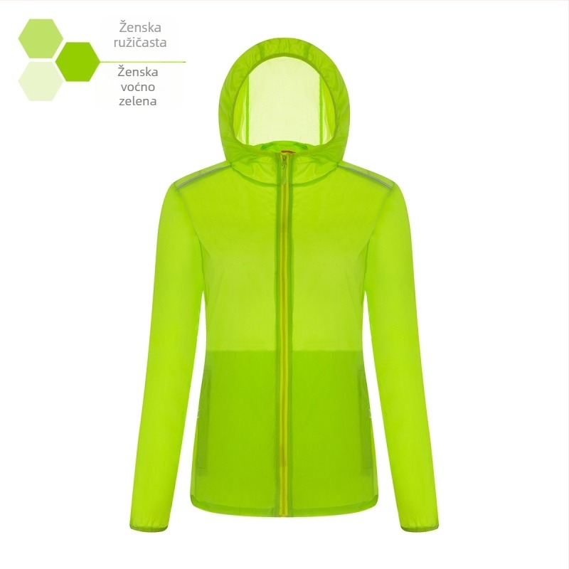 Vanjski windbreaker od najlona, vodootporan, otporan na vjetar, UPF15