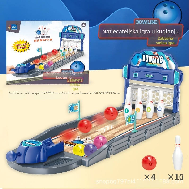 Edukativna obiteljska društvena igra s interaktivnom roditelj-dijete konzolom i više sportskih modova: nogomet, košarka, bowling, golf | Materijal: plastika | Uzrast: 4–14 godina