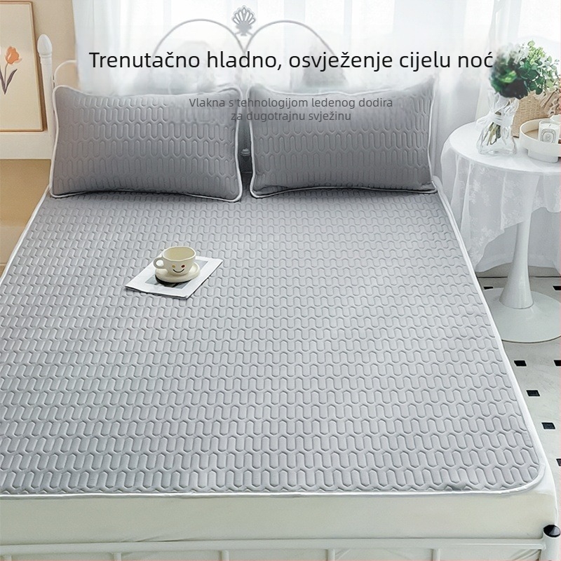 Lateksna podložka Ice Silk, sadržaj prirodnog lateksa 70–80%, periva, protuklizna površina