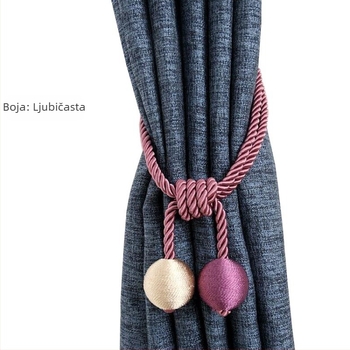 Držači za zavjese, moderan minimalistički stil, sintetičko vlakno, prilagodljivo, Powerful merchant