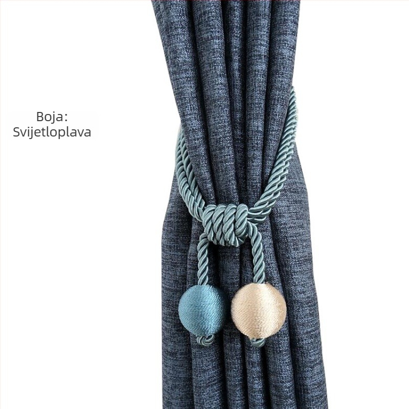 Držači za zavjese, moderan minimalistički stil, sintetičko vlakno, prilagodljivo, Powerful merchant