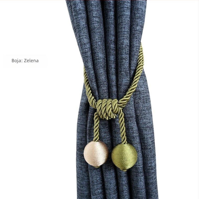 Držači za zavjese, moderan minimalistički stil, sintetičko vlakno, prilagodljivo, Powerful merchant