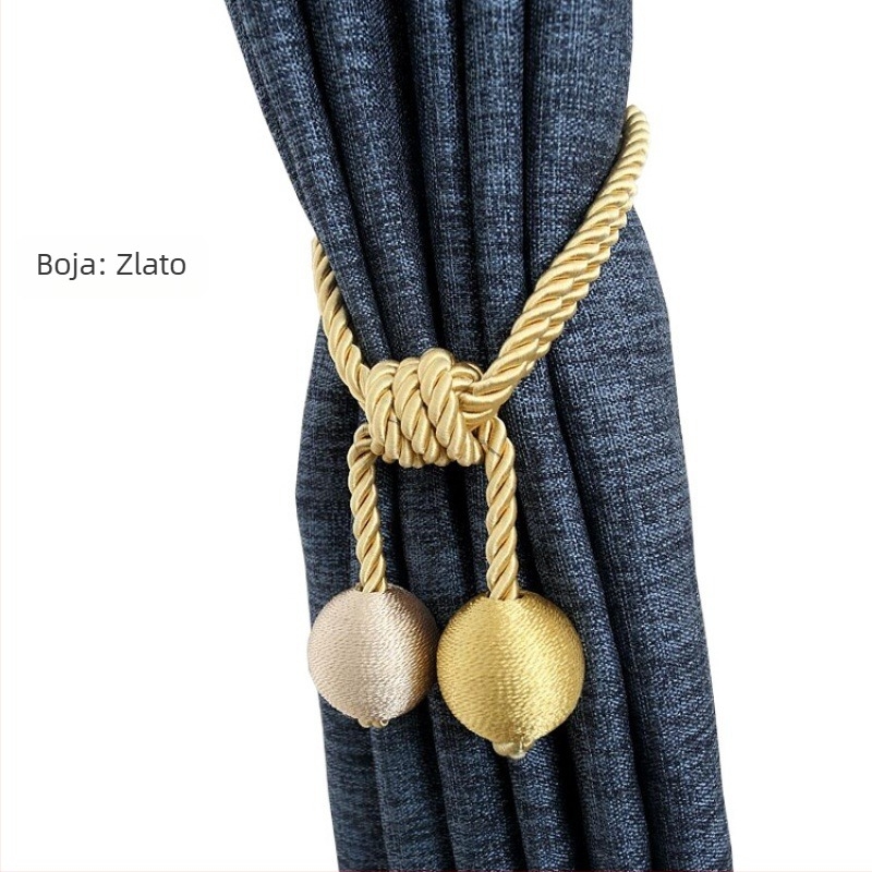 Držači za zavjese, moderan minimalistički stil, sintetičko vlakno, prilagodljivo, Powerful merchant